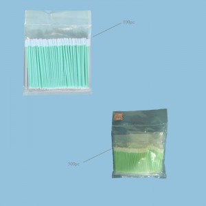 clean polyester swab