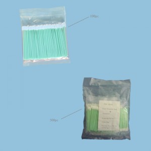 clean polyester swab