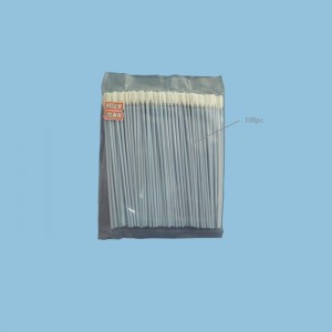 clean polyester swab